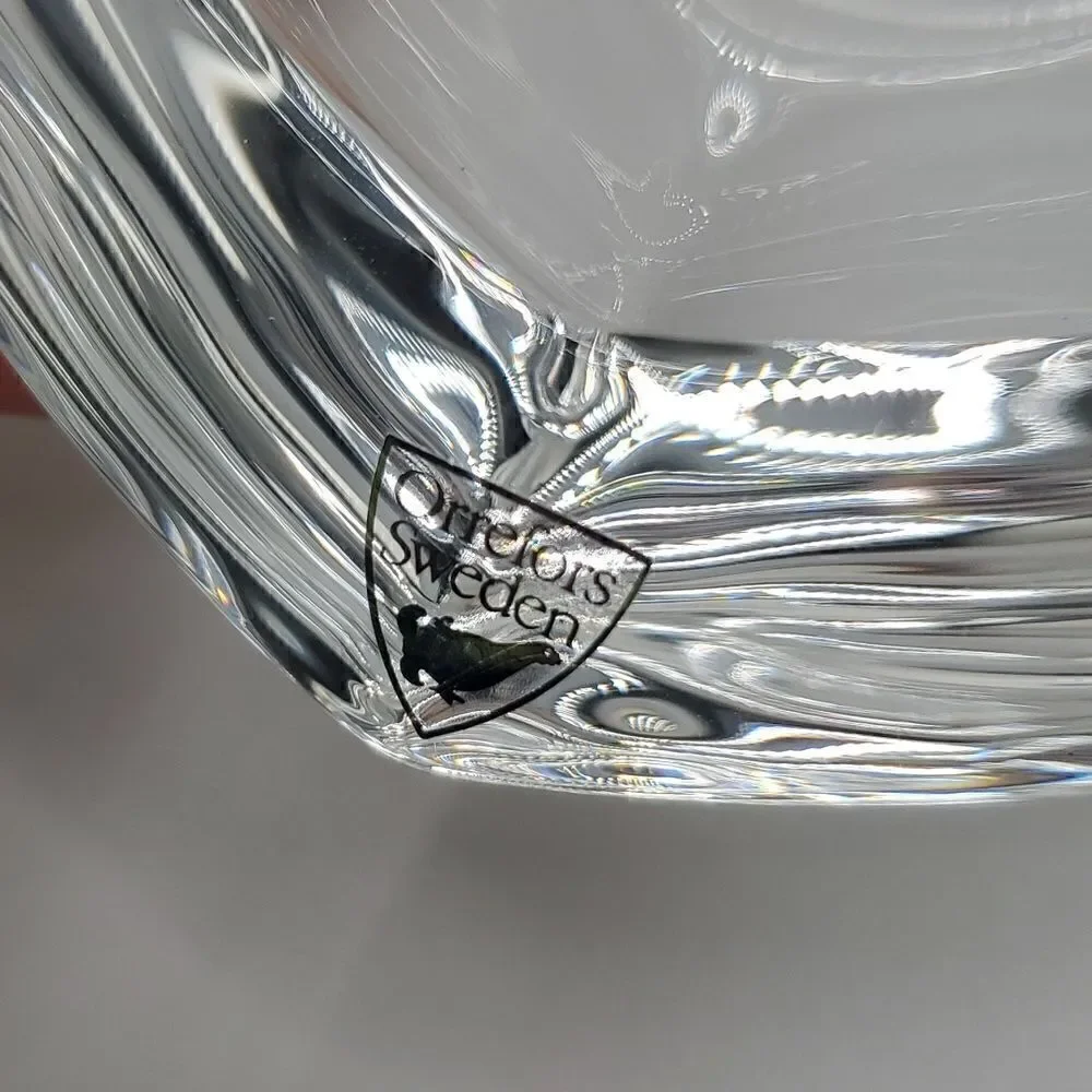 Orrefors | Crystal Heart Bowl Dish